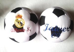 Balón Cojín Fútbol Real Madrid Almohada Antiestres Nuevo