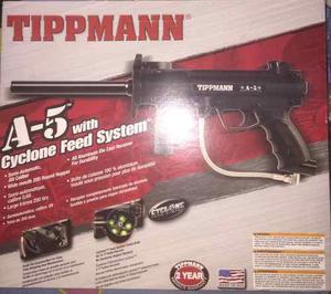 Maracadora Paintball Tippmann A.5 Nueva Con Todos Sus Equipo