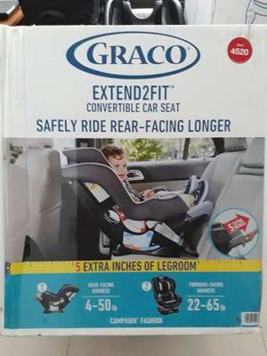 Silla De Bebé Para Carro Ajustable Graco En Su Caja