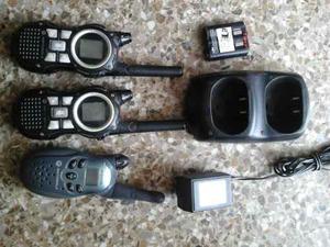 3 Radios Motorola Mr350r Con Batería Adicional De Repuesto