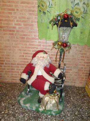 Adorno De Navidad Lámpara Santa Claus