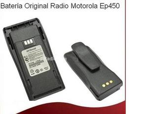 Bateria Para Radio Motorola Ep450, Original Nueva De Paquete