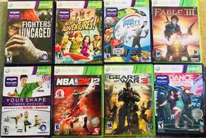 Juegos Para Xbox 360 (Gear Of War 3, Nba 2k12, Fable Iii...