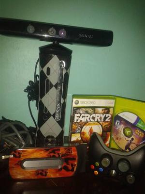 Xbox 360 + Kinect + Control + Juegos