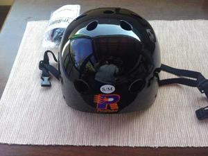 Casco Patinata/bicicleta Skate/bmx Prorider Negro Talla S/m