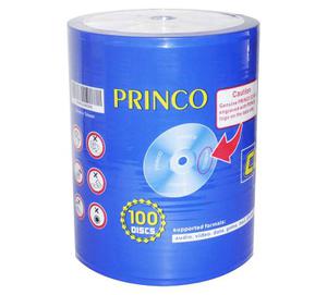 Cd Princo 80 Min 700 Mb Paquete De 100 Unidades