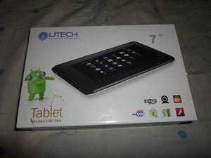 Tablet Utech Con Su Caja Para Repuesto