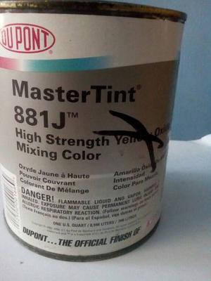 Tinta Mastertint Dupont Amarillo Oxido Original