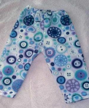 Pantalones Para Bebe Talla 2 Tela Polar Nuevos Estampados