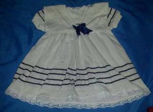 Vestido Tejido De Bebe