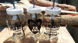 Mason Jars Vasos Jarras Recuerdos Regalos Pop