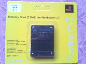 Memoricard Sony Playstation Ps2 64mb 32mb 8mb