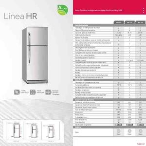 Nevera Hrf-319, Gris, Usada En Perfecto Estado.