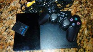 Playstation 2 Con Un Control Y Memoria