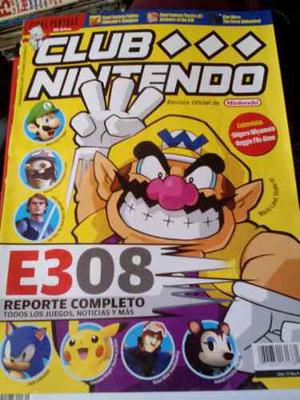 Wario Revista Club Nintendo  E3 Mario Sonic Mx