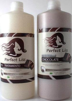 Cirugia Capilar Chocolate Fuerte 1 Kit De Litro Perfectliss