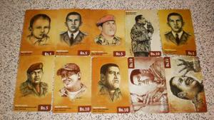Coleccion 8 Tarjetas Cantv Hugo Chavez