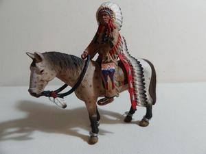 Indio A Caballo Sioux Comanche Replica Original Schleich