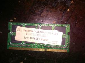 Memoria Ddr3 2gb mhz Para Laptop