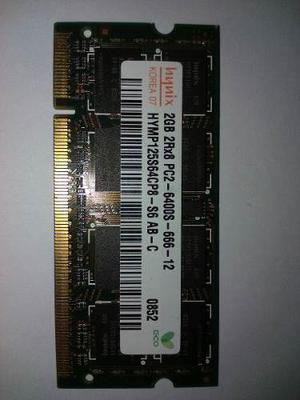Memoria Ram Ddr2 Laptop 2gb 2rx8 Pcs-