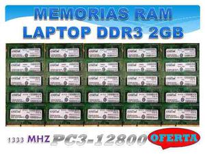 Memoria Ram Ddr3 2gb  Mhz Pc