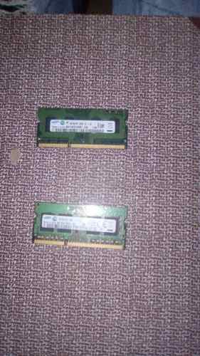 Memoria Ram De 2gb Y De 1gb