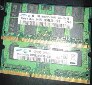 Memoria Ram Laptop Ddr3 1 Gb De Oferta! Detal Y Mayor