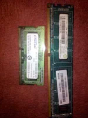 Memoria Ram Para Lapto Ddr3 2gb Usada..