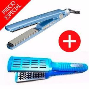 Plancha Baby Liss + Cepillo Oferta Original