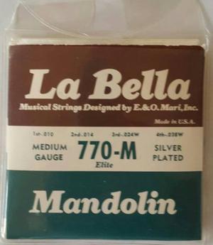 Set De 6 Cuerdas Para Mandolina La Bella