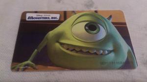 Tarjeta Cantv Disney Pixar Monsters Inc Mike Serie 2/4