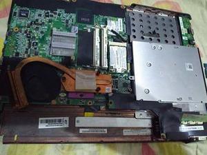 Tarjeta Madre De Laptop Vit D201o Y 2 Memorias Ram 1gb