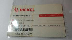 Tarjeta Telefónica De Colección. Digicel