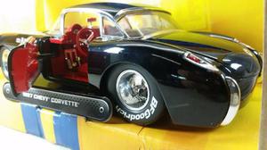 1/4 De Milla  Chevy Corvette 1/24 Coleccion Jada Toys