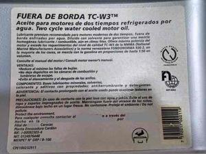 Aceite Motor Fuera De Borda Tc-w3