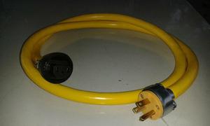 Cable De Poder Awg14x 50 Cm Soporta Altas Cargas