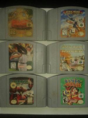 Cassette Nintendo 64 Grandes Titulos