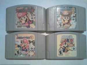 Juegos N64 - Mario Party, Banjo, Zelda, Donkey Kong.