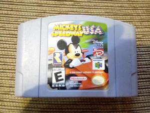 Mickey's Speedway Usa Con Caja Y Manual Original