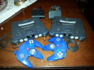 Nintendo 64 Consola Y Fuente Sin Partiduras