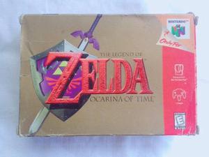 Nintendo 64 (caja Para Juego Zelda Ocarina Of Time)