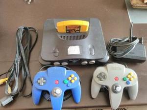 Vendo Nintendo 64 Con 2 Controles Y Un Juego