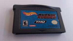 Burnin Ribber Hot Wheels Original Nintendo Gameboy Advance