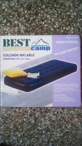 Colchon Inflable Individual Best Camp