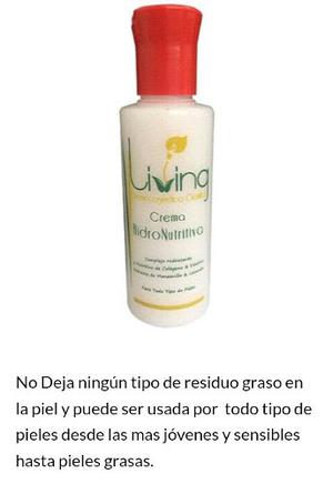 Crema Hidronutritiva Living