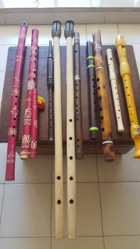 Flautas De Bambu Tradicionales, Honer Y Yamaha