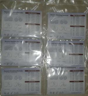 Paquetes De 24 Electrodos Para Tens Y Gimnasia Pasiva.