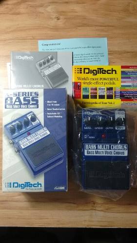 Pedal Chorus Para Bajo Digitech