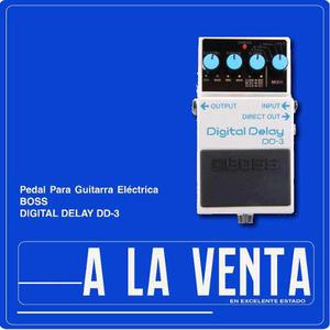 Pedal De Guitarra Eléctrica Boss Delay Dd3