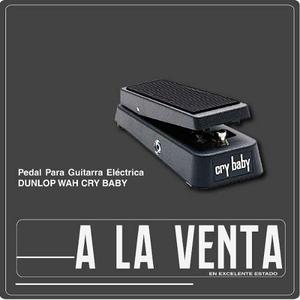 Pedal Para Guitarra Eléctrica Wah Cry Baby By Dunlop